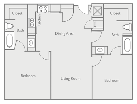 10156 Perkins Rowe Suite F125 Studio-3 Beds Apartment for Rent - Photo Gallery 25