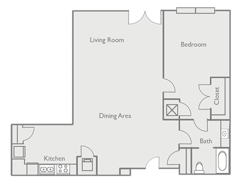 10156 Perkins Rowe Suite F125 Studio-3 Beds Apartment for Rent - Photo Gallery 30
