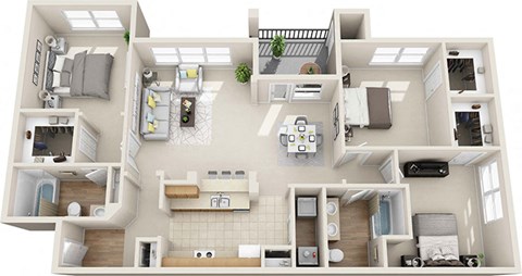 4411 Kinsey Drive 1-3 Beds Apartment for Rent - Photo Gallery 37