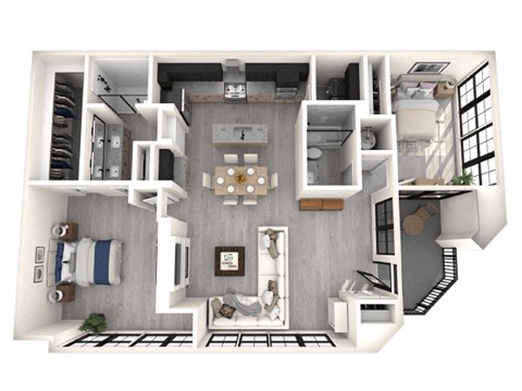 6851 South Gaylord Street Studio-3 Beds Apartment for Rent - Photo Gallery 59