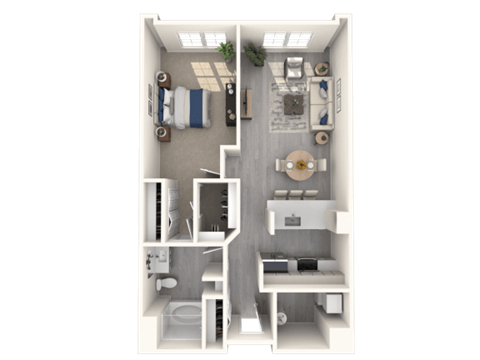 6851 South Gaylord Street Studio-3 Beds Apartment for Rent - Photo Gallery 57