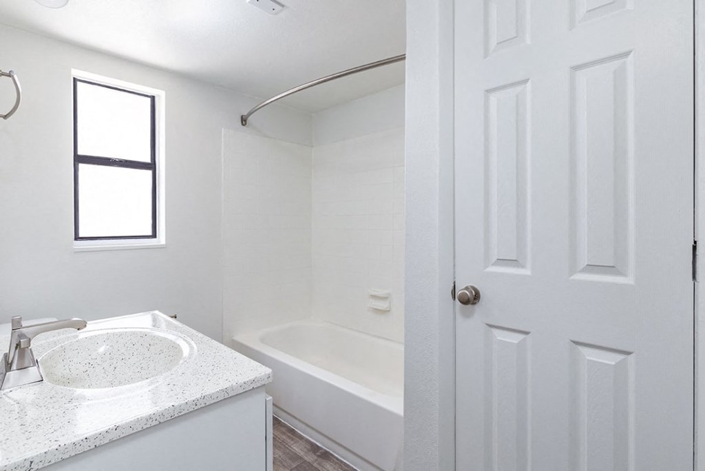 bathroom with window