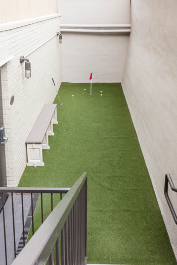 putting green in fort worth apartments - Photo Gallery 22