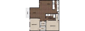 bedroom floor plan | the madison at ballston station