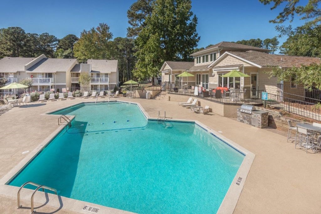 our apartments offer a swimming pool