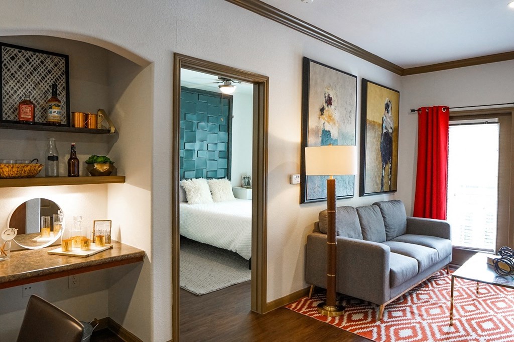 Living Room and Desk