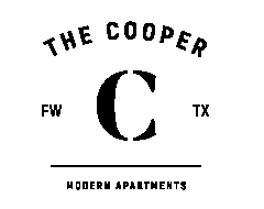 The Cooper logo with a black and white color scheme.