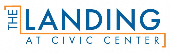 the branding at civic center logo