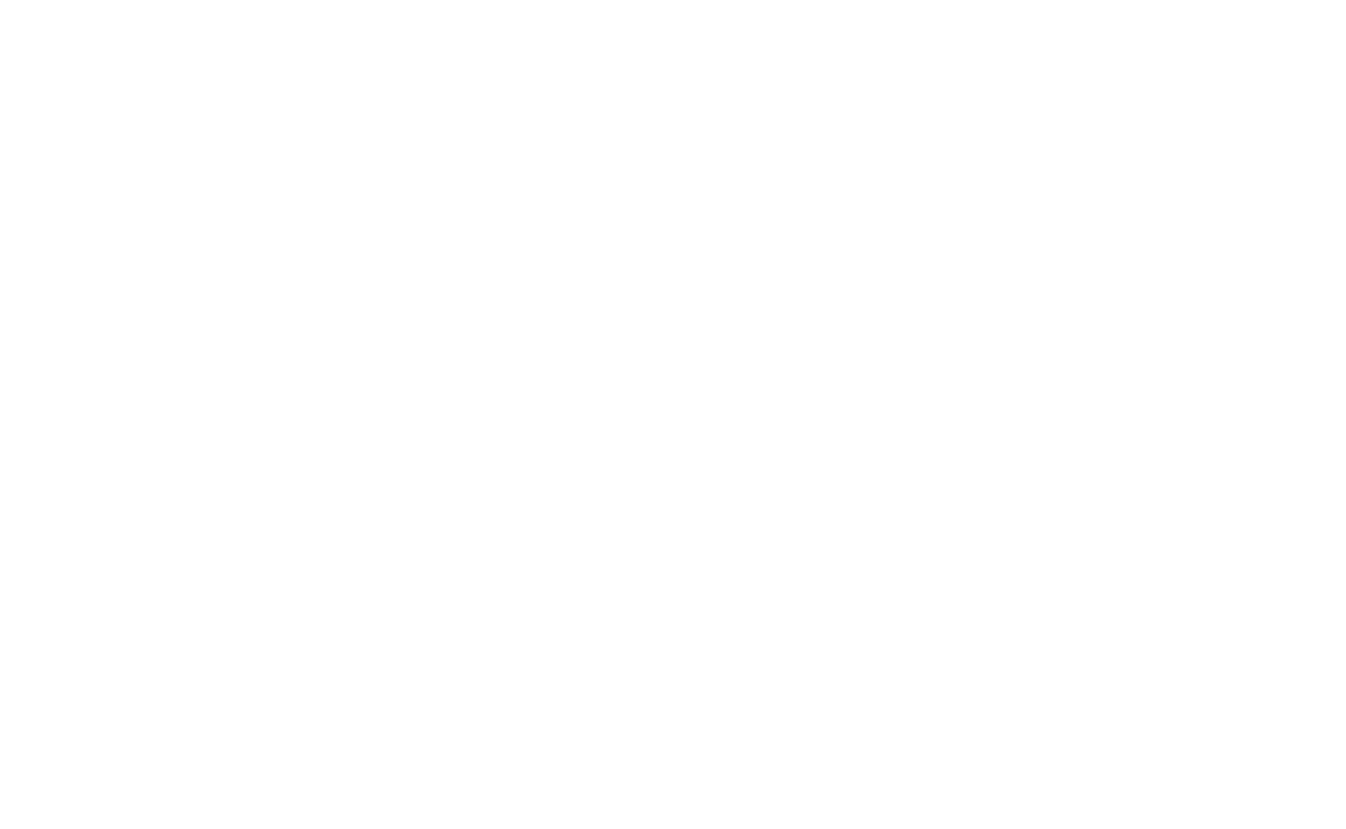 a white logo on a black background for the vein merger crossing
