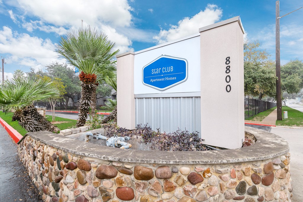 our apartments showcase a beautiful entrance