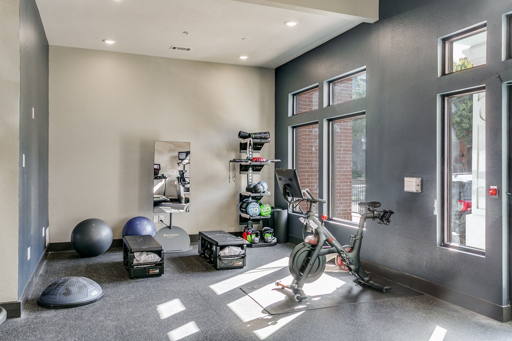 the gym at the preserve at polk apartments ga