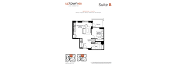 a floor plan of style B