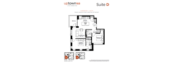 floorplan style suite D