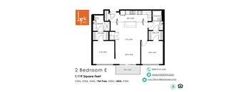 a floor plan of the villa e