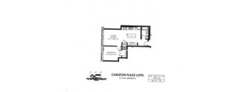 floor plan of the carbon page loft