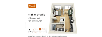 Flat C Studio