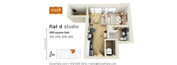 Flat D Studio