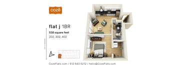 Flat J Floor Plan
