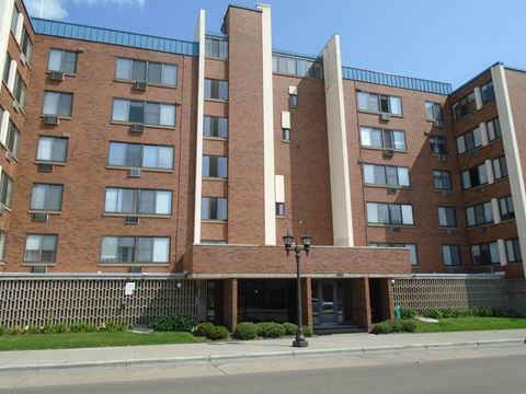 Exterior photo of John Snell Apartments