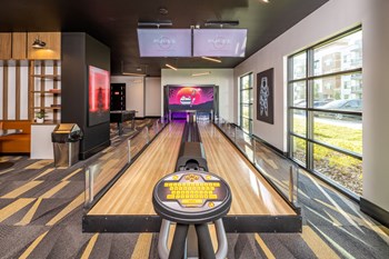 Game Room With Billiards And Shuffleboard at 19 South Apartments, Kissimmee, FL, 34744 - Photo Gallery 22