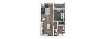 A2 Floor Plan at Panorama Riverpark, Oxnard, CA 93036