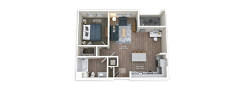 A32 Floor Plan at Panorama Riverpark, Oxnard, 93036