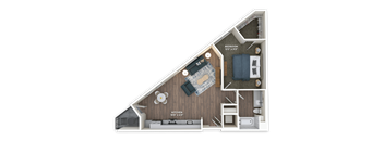 A5 Floor Plan at Panorama Riverpark, Oxnard