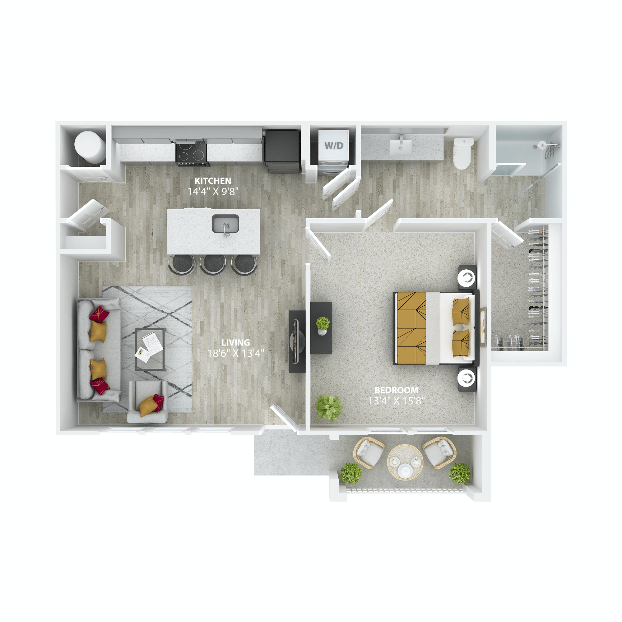 A8T Floor Plan  at The Alibi at Lake Lilly, Florida