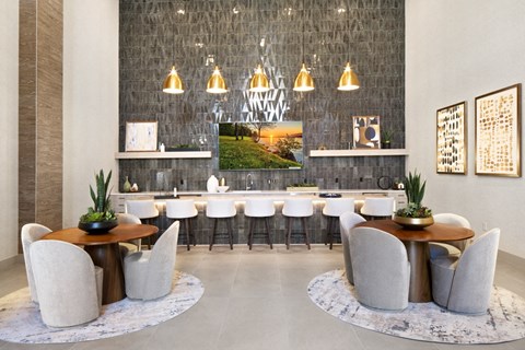 Clubhouse Dining Area at Lura Vegas Apartments, Las Vegas, 89103