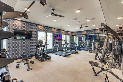 Fitness Center at Brownstone Apartments in Las Vegas, Nevada