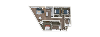 C2 Floor Plan at Panorama Riverpark, Oxnard, CA