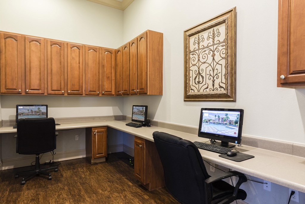 Rapallo Apartments community computer center