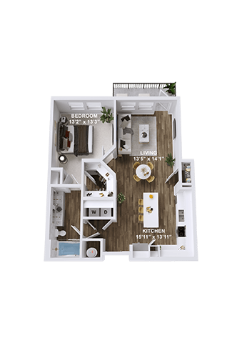 Unit A5 at Parkway Crossings, Florida