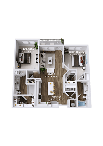 Unit B2 at Parkway Crossings, Kissimmee, FL 34744