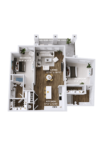 Unit B3-1 at Parkway Crossings, Kissimmee, 34744