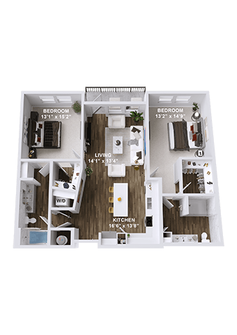 Unit B5 at Parkway Crossings, Kissimmee