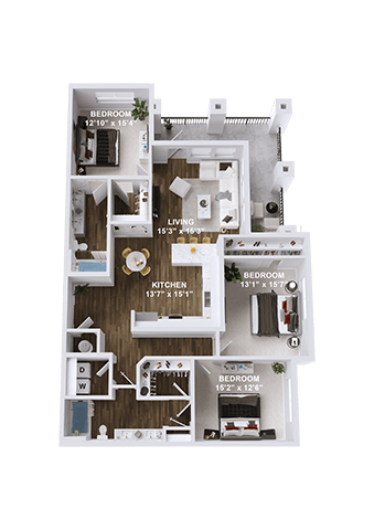 Unit C1 at Parkway Crossings, Florida