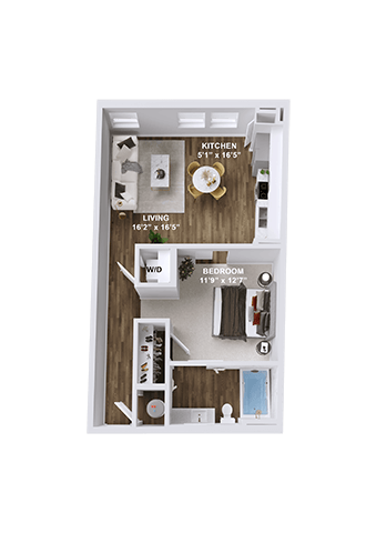 Unit S1 at Parkway Crossings, Florida, 34744