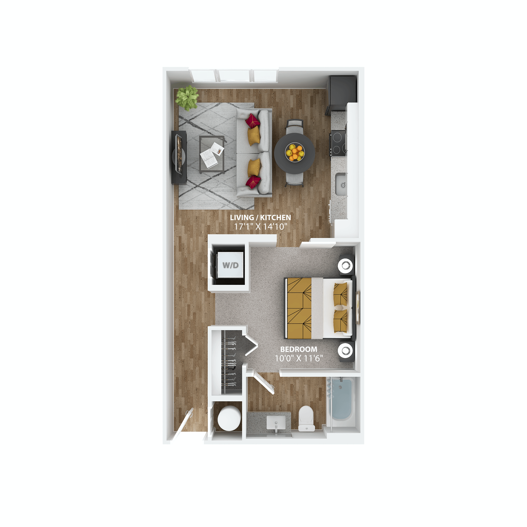 S1 Floor Plan at The Alibi at Lake Lilly, Ocoee, FL