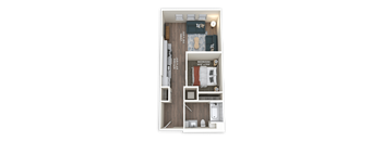 S1 Floor Plan at Panorama Riverpark, Oxnard, 93036