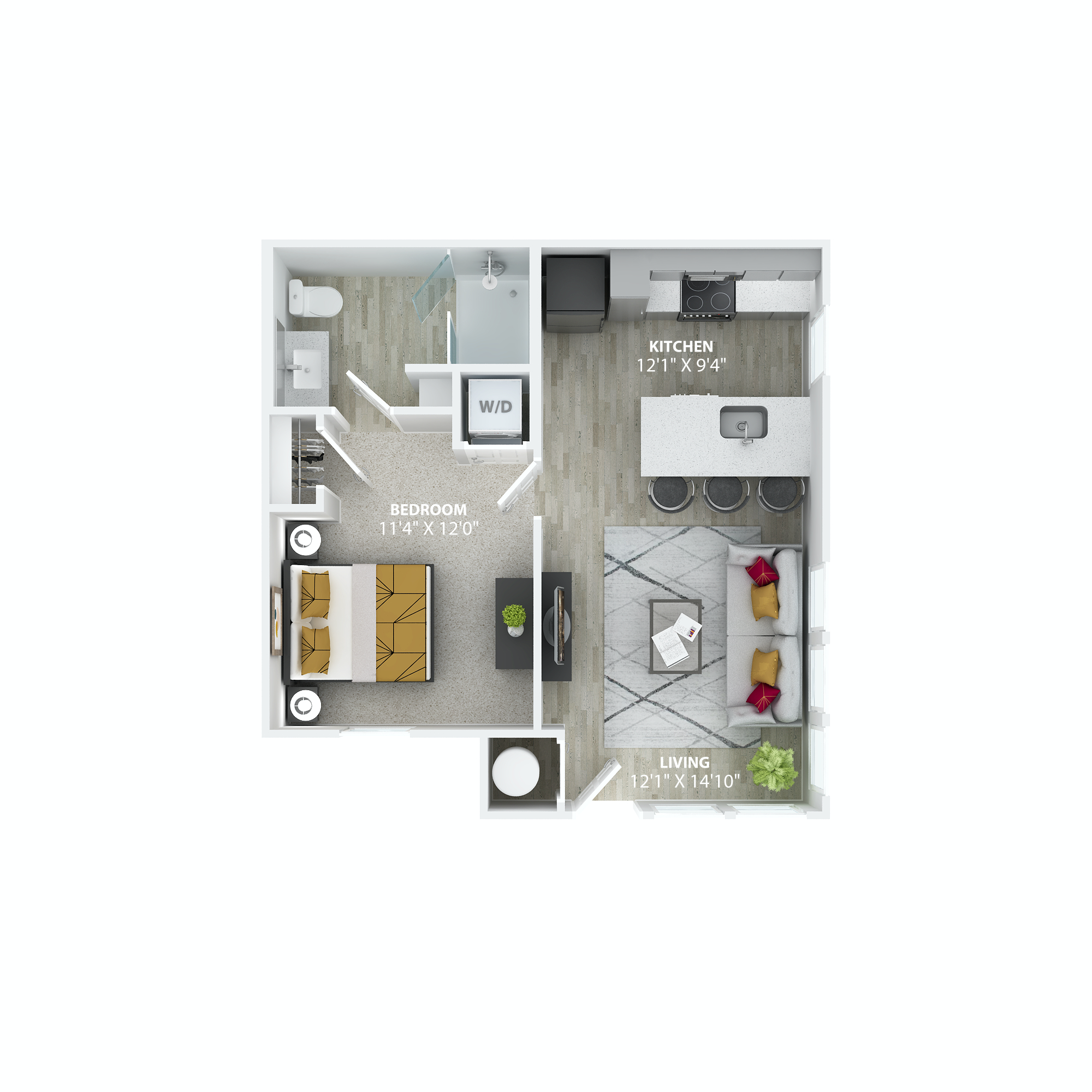 S3T Floor Plan at The Alibi at Lake Lilly, Ocoee