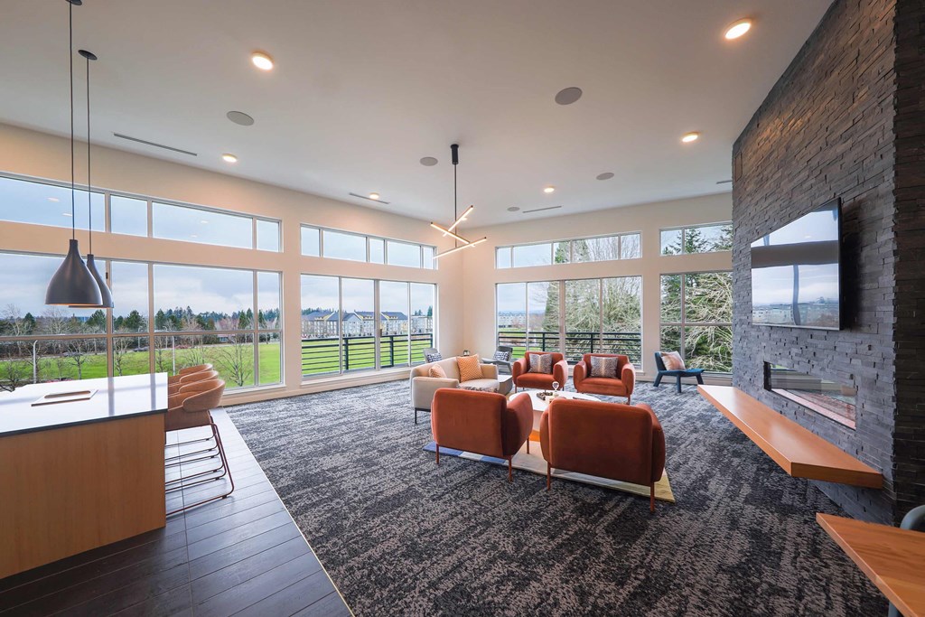 Sky Lounge Panoramic View of Amberglen Park in Hillsboro, 97006