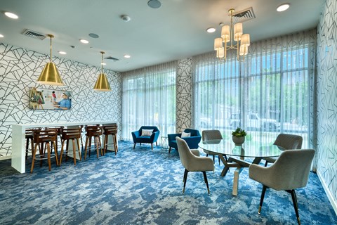 Business Center at The Rey Downtown Apartments, Arizona 