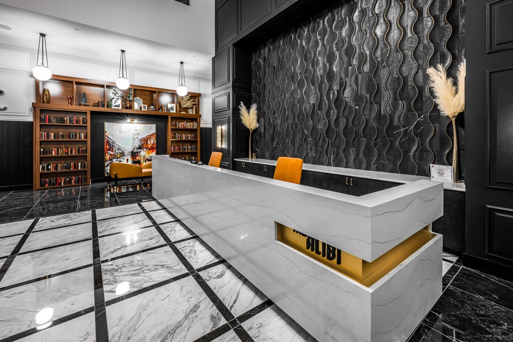 the lobby or reception area at The Alibi at Lake Lilly, Ocoee, FL