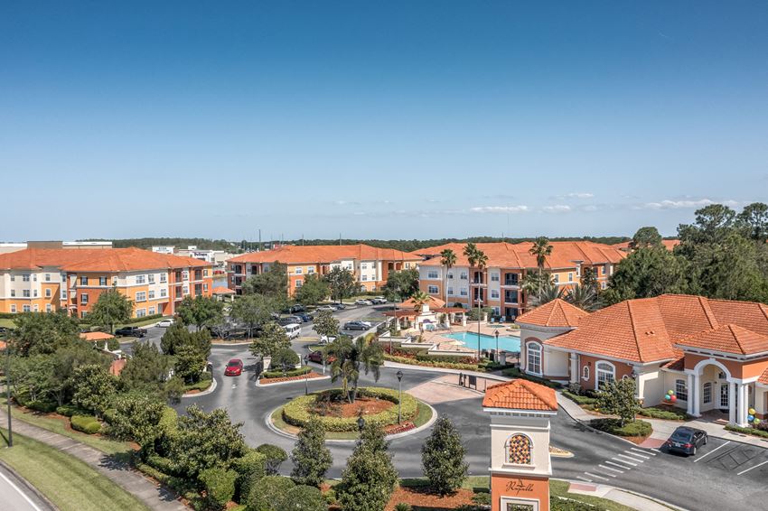 Arial view of Rapallo Apartments in Kissimmee, Florida - Photo Gallery