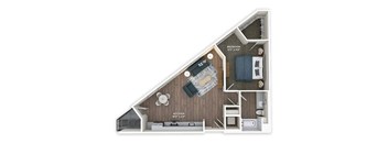 A5 Floor Plan at Panorama Riverpark, Oxnard