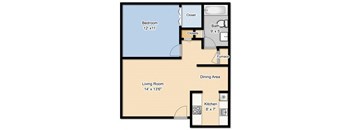 one bedroom
