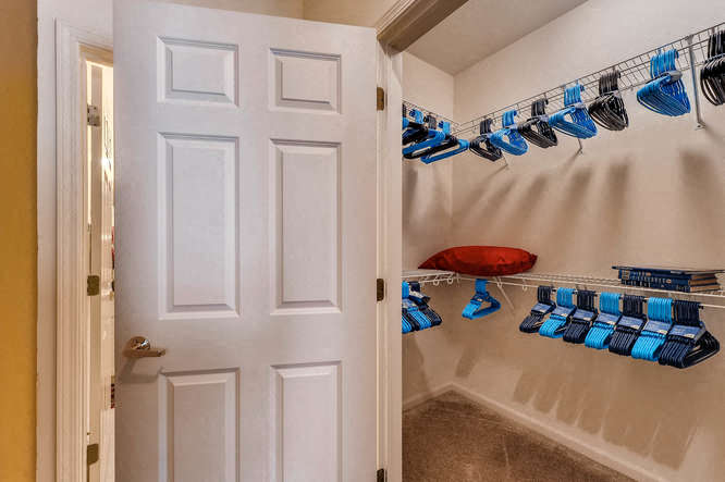 Two Bedroom Walk In Closet at The Sanctuary of Lake Villa, Lake Villa, IL, 60046