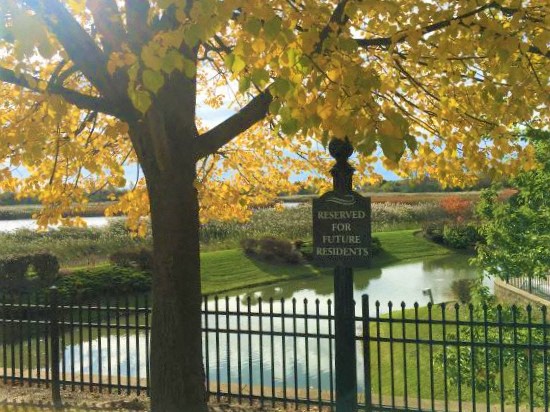 Clubhouse parking at The Sanctuary of Lake Villa, Lake Villa, IL