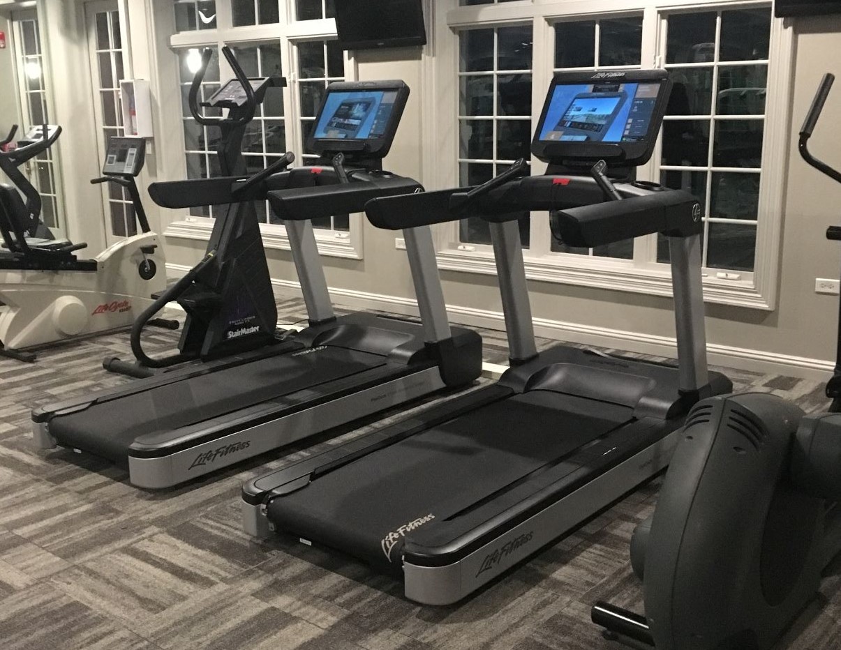 Fitness Center at The Sanctuary of Lake Villa, Illinois, 60046